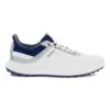 Ecco Core Golf Shoes - White/Silver/Blue -Golf Equipment Store 100804 100804 60214 outside