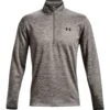 Under Armour Men's Armour Fleece® ½ Zip - Grey -Golf Equipment Store 1357145 066 HF