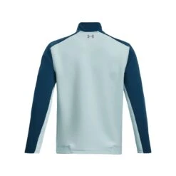 Under Armour Men's UA Storm Daytona ½ Zip - Fuse Teal/Petrol Blue -Golf Equipment Store 1373409 469 HB