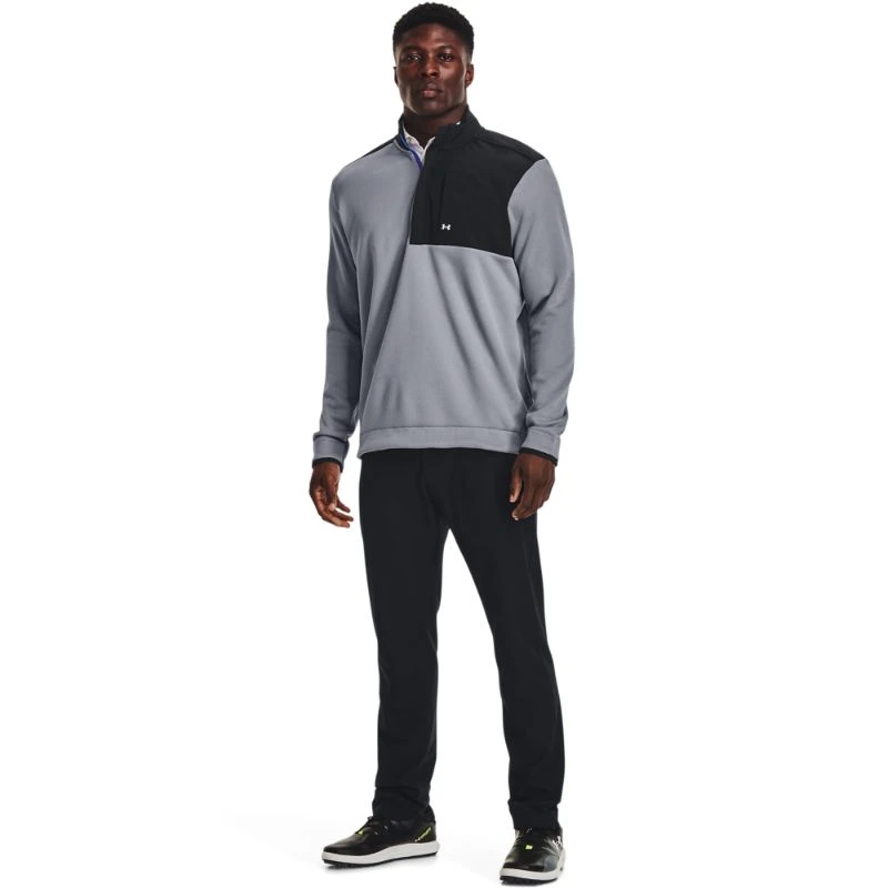 Under Armour Men's UA Storm SweaterFleece ½ Zip - Steel 5 Under Armour Men's UA Storm SweaterFleece ½ Zip - Steel - Image 3