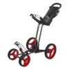 Masters Sun Mountain PathFinder PX4 Push Trolley - Magnetic Grey/Red -Golf Equipment Store 154499009 max
