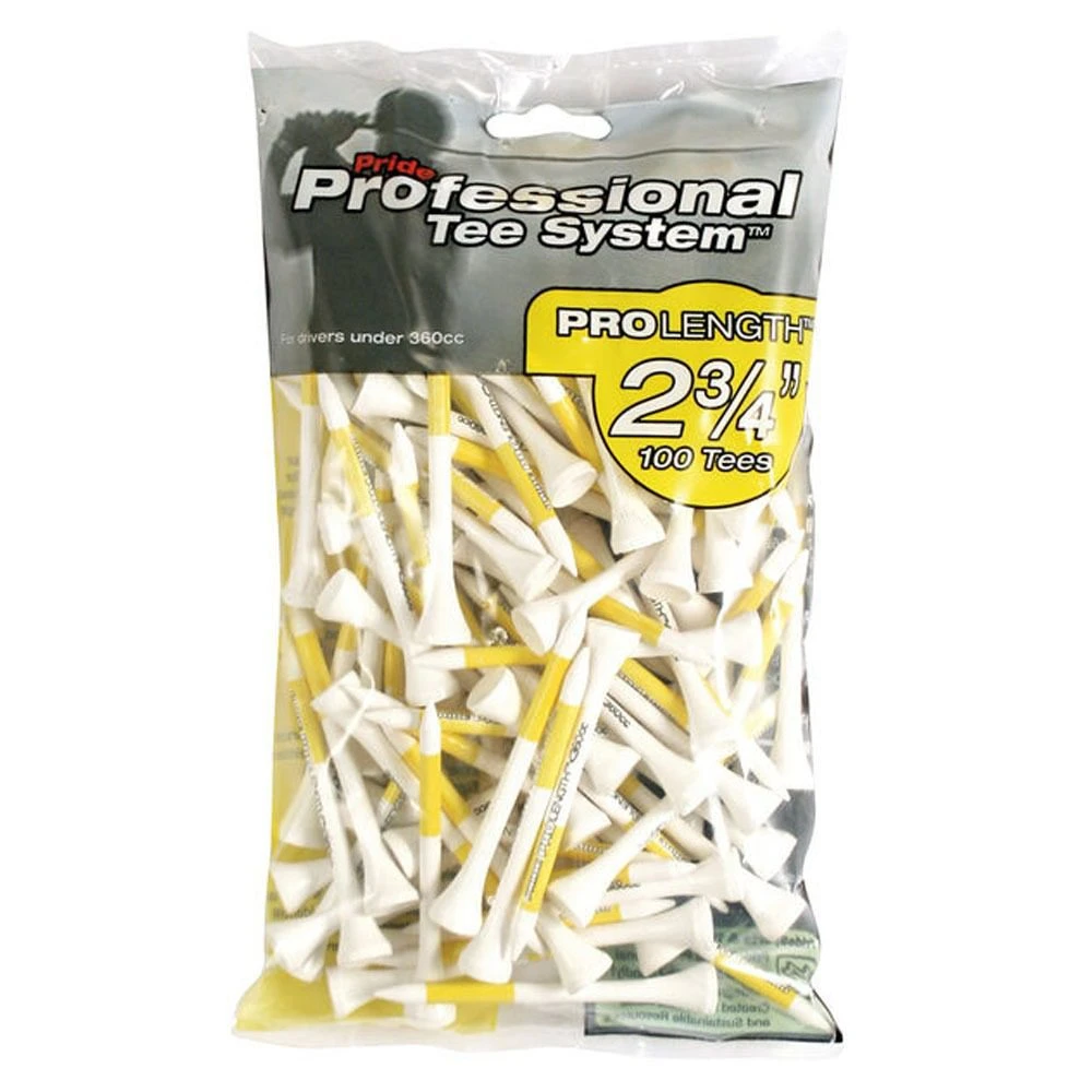 Masters Pride Professional Golf Tees Large Pack - 2 3/4 Inches 3 Masters Pride Professional Golf Tees Large Pack - 2 3/4 Inches