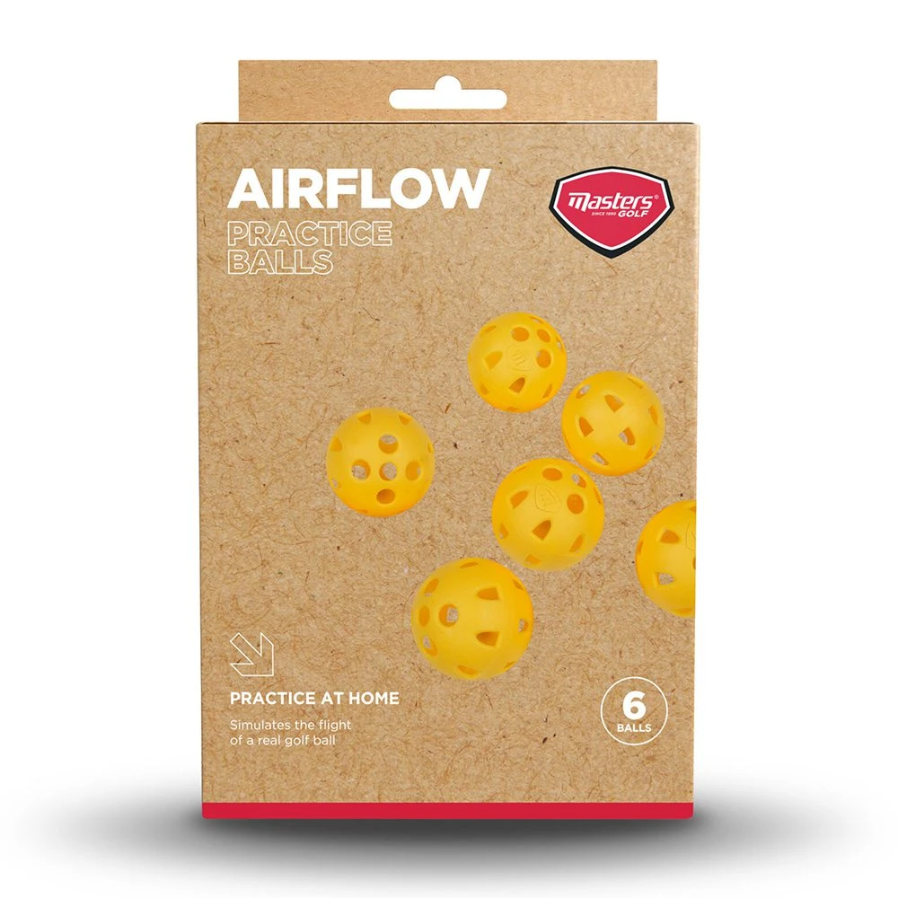 Masters AirFlow XP Practice Golf Balls 7 Masters AirFlow XP Practice Golf Balls - Image 5