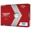 Callaway Chrome Soft Triple Track Golf Balls 2022 - White (12 Balls)