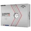 Callaway Chrome Soft X LS Golf Balls 2022 - White (12 Balls) -Golf Equipment Store Callaway 2022 Chrome Soft X LS Golf Balls White 1