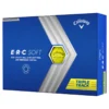 Callaway ERC Soft Triple Track Golf Balls (12 Balls) - Yellow