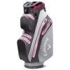 Callaway Org 14 Hyper Dry Golf Cart Bag - Charcoal/Silver/Pink -Golf Equipment Store Callaway Org 14 Hyper Dry Golf Cart Bag Charcoal Silver Pink 1