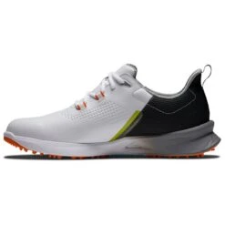 FootJoy Fuel Golf Shoes - White/Black/Orange -Golf Equipment Store FootJoy Fuel Golf Shoes White Black Orange 3