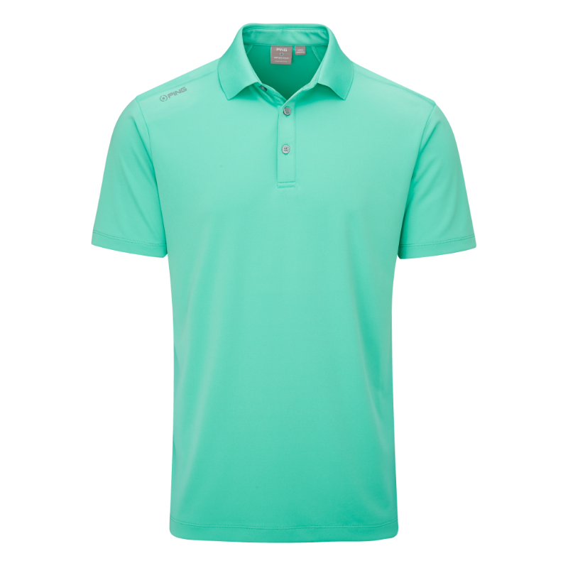Ping Lindum Mens Golf Polo Shirt - Aquarius 3 Ping Lindum Mens Golf Polo Shirt - Aquarius