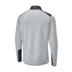 Ping Marshall 1/2 Zip Mens Golf Sweater - Quarry/Black -Golf Equipment Store P03546 MARSHALL QUARRY BLACK BACK