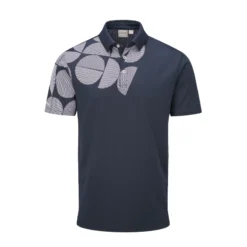 Ping Elevation Golf Polo Shirt - Navy