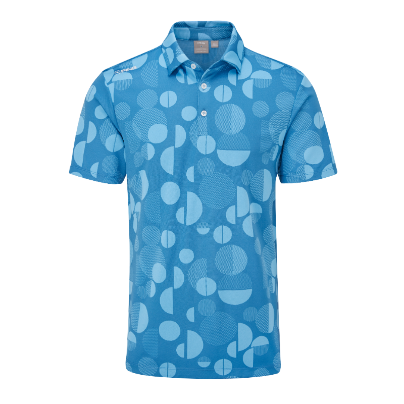 Ping Jay Golf Polo Shirt - Danube 3 Ping Jay Golf Polo Shirt - Danube
