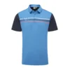 Ping Morten Golf Polo Shirt - Danube/Navy Multi -Golf Equipment Store P03575 MORTEN DANUBE NAVY MULTI 01