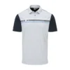 Ping Morten Golf Polo Shirt - Pearl Grey/Navy Multi 1 Ping Morten Golf Polo Shirt - Pearl Grey/Navy Multi -Golf Equipment Store P03575 MORTEN PEARL GREY NAVY MULTI 01