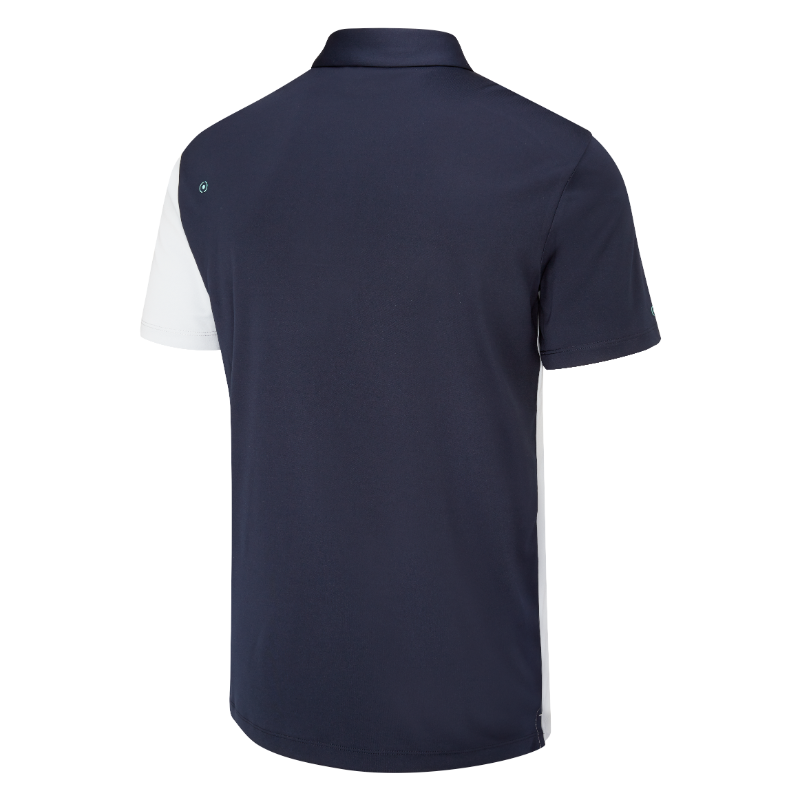 Ping Mack Golf Polo Shirt - Pearl Grey/Navy 4 Ping Mack Golf Polo Shirt - Pearl Grey/Navy - Image 2