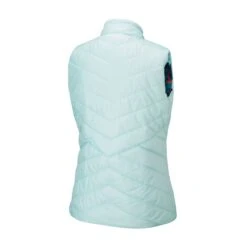 PING Ladies Cece Quilted Gilet - Navy Multi -Golf Equipment Store P93576 CECE NAVY MULTI AQUATIC BACK 02