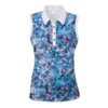 Ping Ladies Purdey Sleeveless Polo Shirt - Laguna Multi -Golf Equipment Store P93607 PURDEY LAGUNA MULTI 01