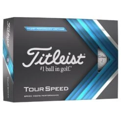 Titleist Tour Speed Golf Balls 2022 - White (12 Balls)