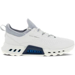 ECCO BIOM C4 GOLF SHOES - WHITE/CONCRETE