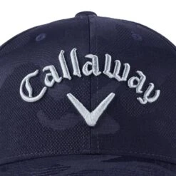 Callaway Men's Camo FLEXFIT® Snapback - Navy -Golf Equipment Store headwear 2021 snap back adjustable 288 6