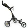 Masters ICart Compact Evo Push Trolley - Black/Grey 2 Masters ICart Compact Evo Push Trolley - Black/Grey -Golf Equipment Store icartcompactevo3wheeltrolleyblackgrey1