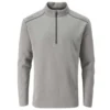 Ping Ramsey Half Zip Mens Fleece Golf Top - Asphalt Marl
