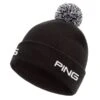 Ping Cresting Knit Beanie Hat - Black