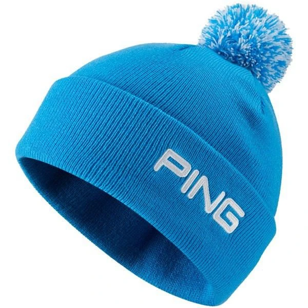 Ping Cresting Knit Beanie Hat - French Blue 3 Ping Cresting Knit Beanie Hat - French Blue