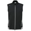 Ping Ladies SensorWarm Dot Sleeveless Fleece Vest - Black/White