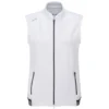 Ping Ladies SensorWarm Dot Sleeveless Fleece Vest - White/Navy -Golf Equipment Store p93612 w136 ex1.600x600
