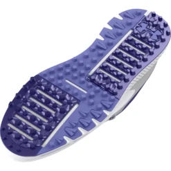 Under Armour Charged Breathe 2 SL Ladies Golf Shoes - White/Silver/Blue -Golf Equipment Store s7.3026403 100 SOLE