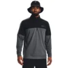 Under Armour Storm HZ 1/2 Zip Golf Sweater - Pitch Grey/Black/Pitch Grey